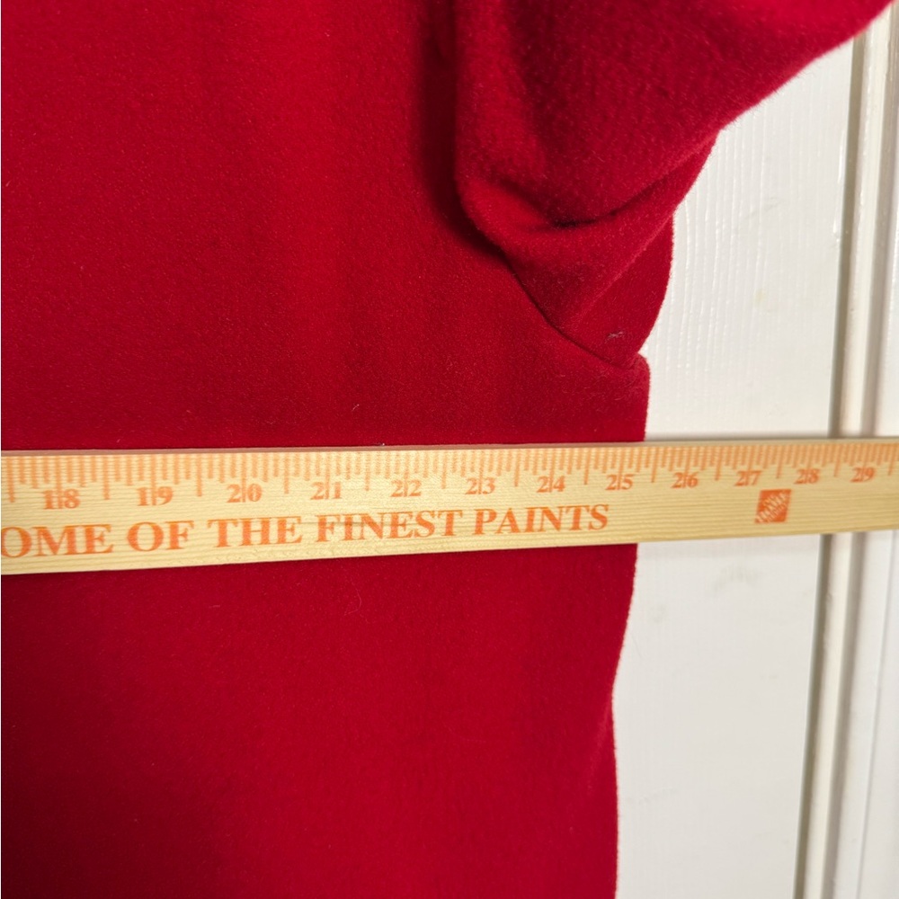 J. Crew Red Wool Blend Coat - Picture 5 of 6
